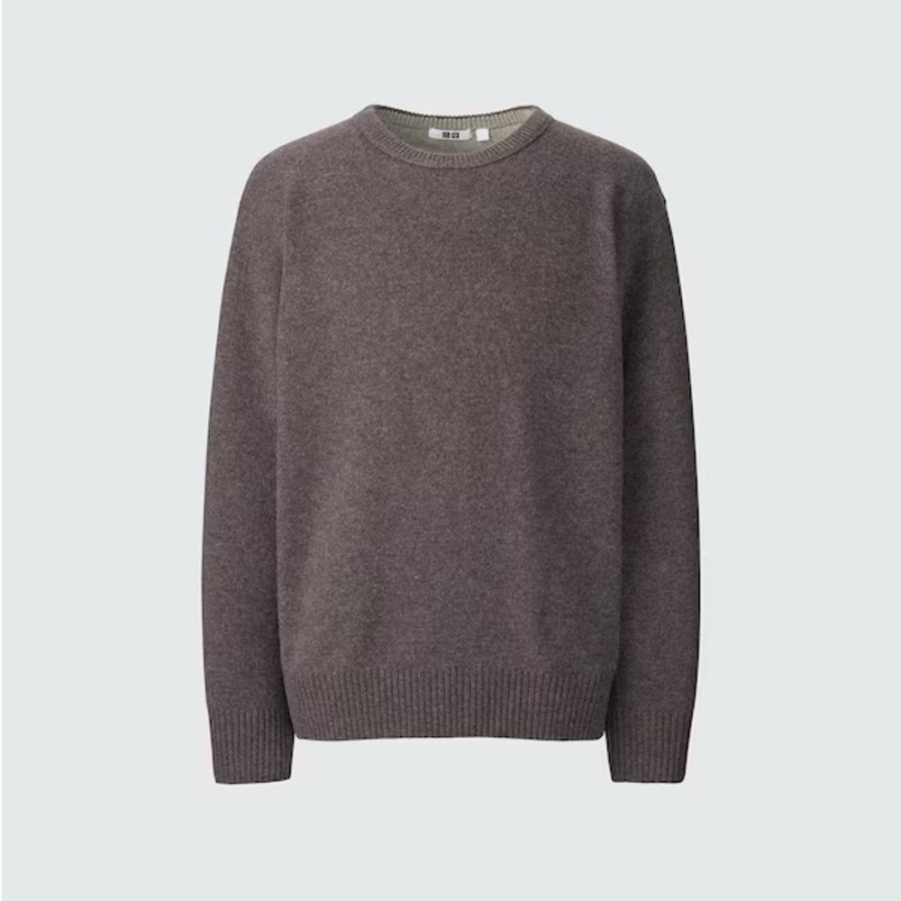 Uniqlo U Mocha Wool Sweater NWT xs